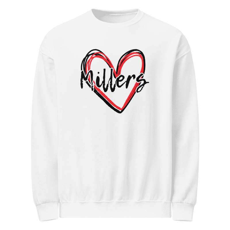 Heart Team Spirit Shirt (Antlers, Indians, Broncos, Wildcats, and Millers)