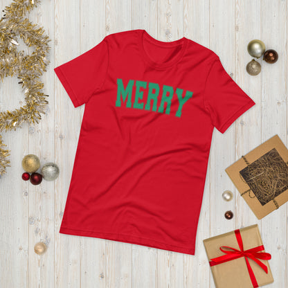 "MERRY" Christmas Sweatshirt & T-Shirt Collection