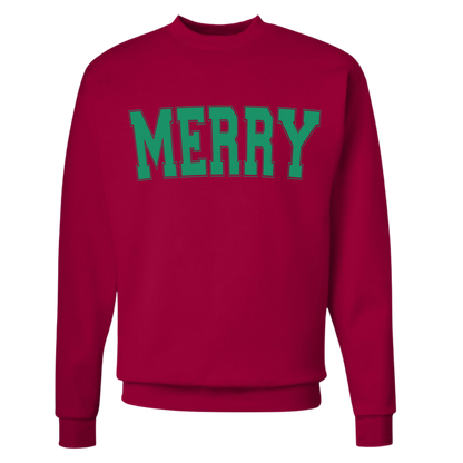 "MERRY" Christmas Sweatshirt & T-Shirt Collection