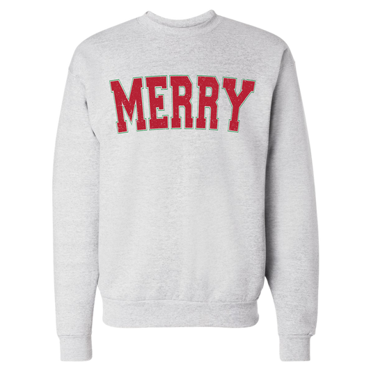 "MERRY" Christmas Sweatshirt & T-Shirt Collection