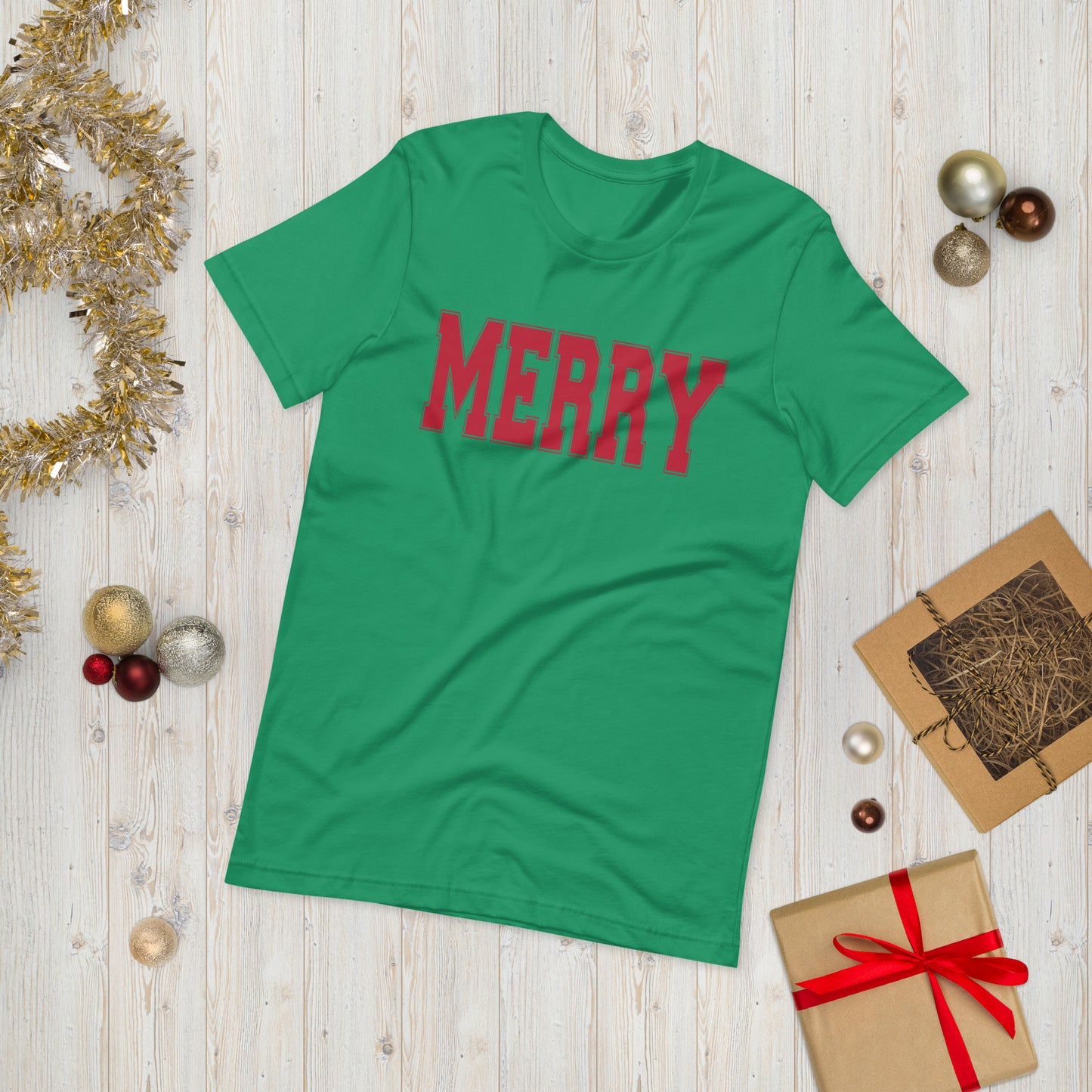 "MERRY" Christmas Sweatshirt & T-Shirt Collection