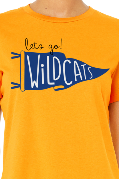 Wildcats Pennant Flag T-Shirt